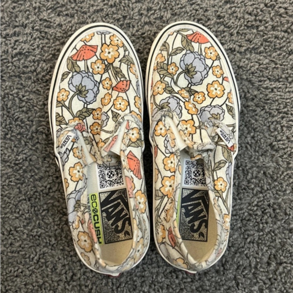 Floral Vans